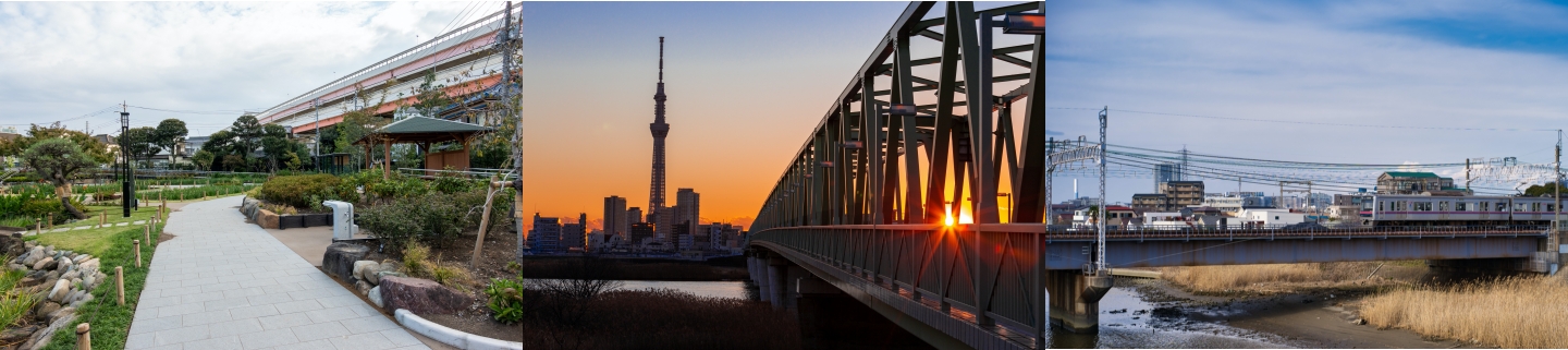 葛飾区の風景